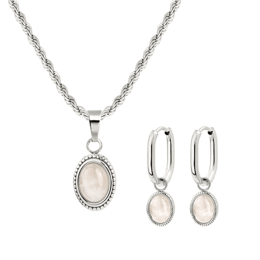 Blush Quartz Bundle Argento