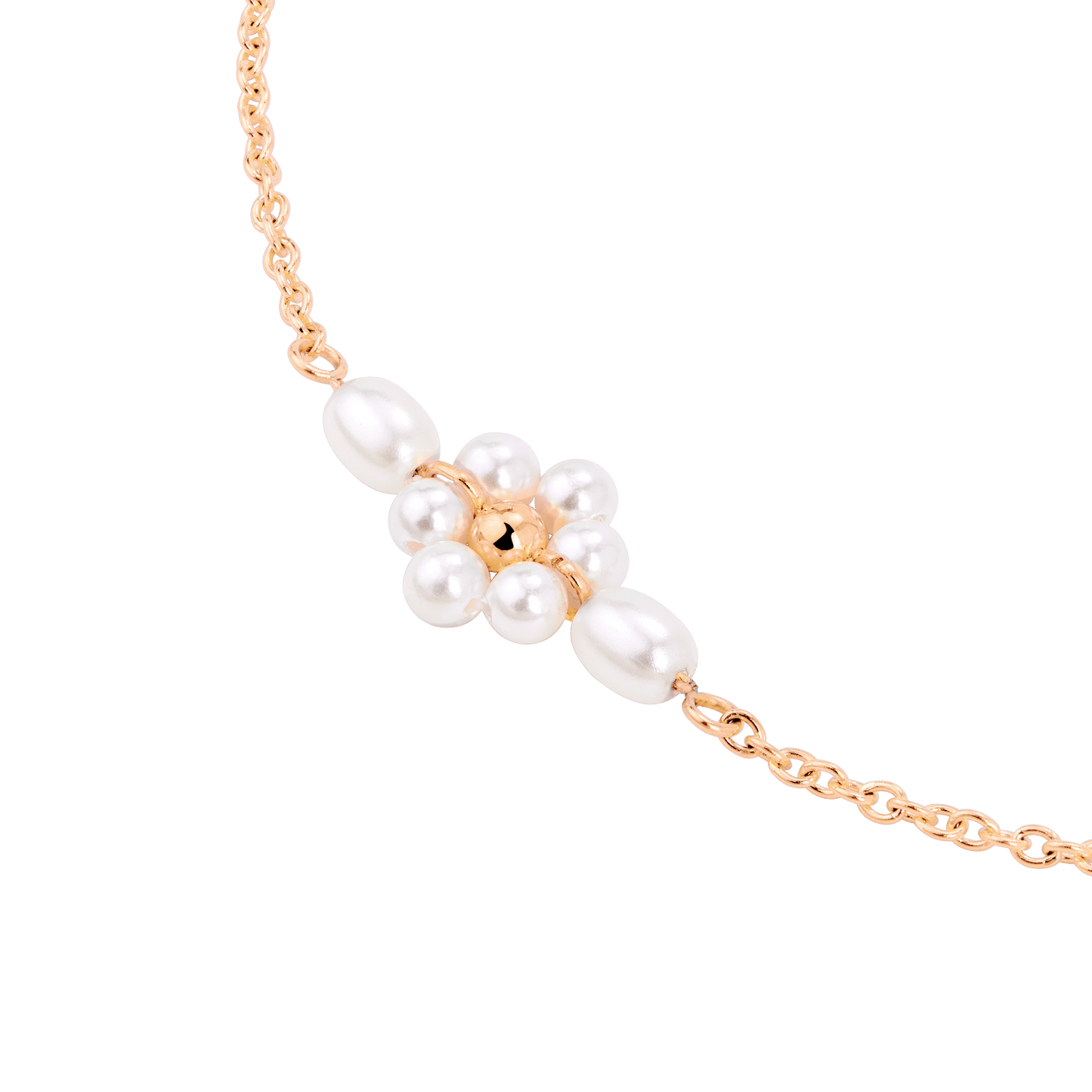 Daisy Choker Oro Rosa
