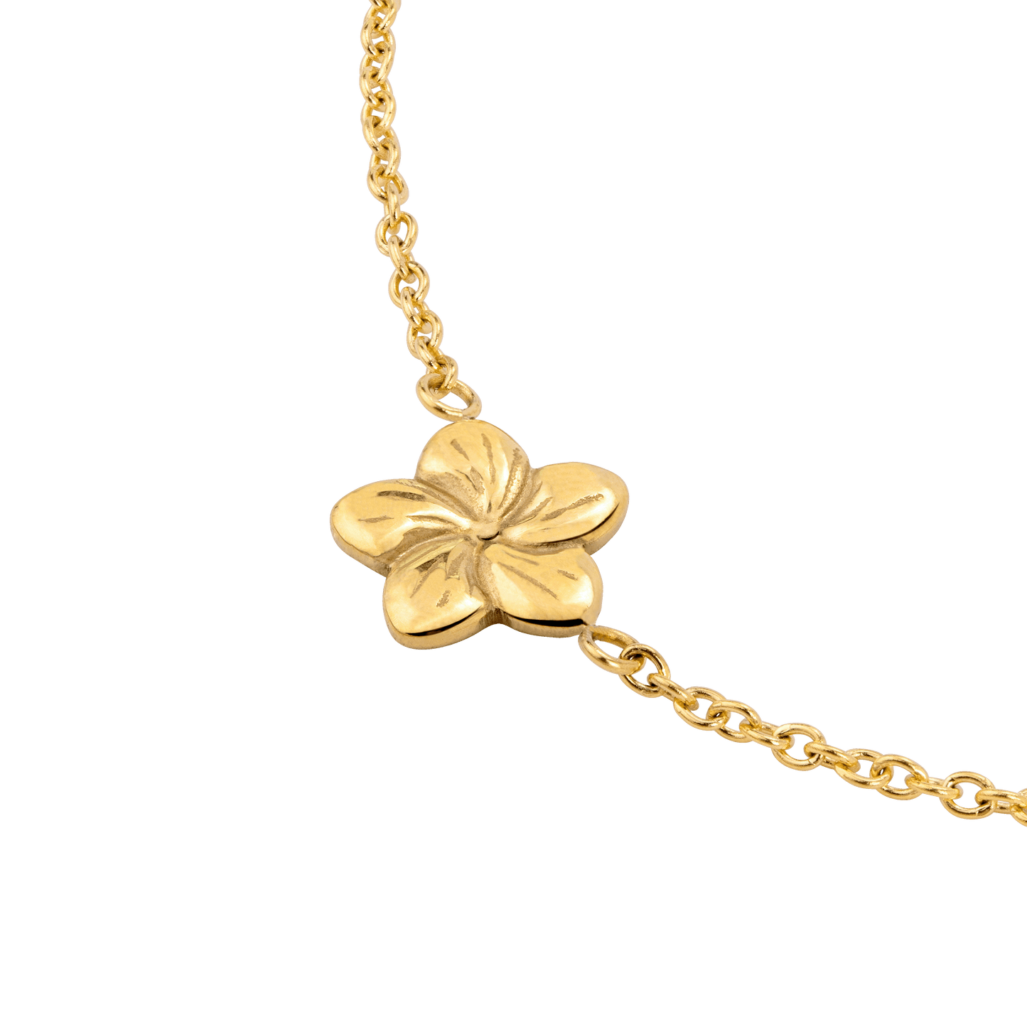 Floral Glow Choker Oro