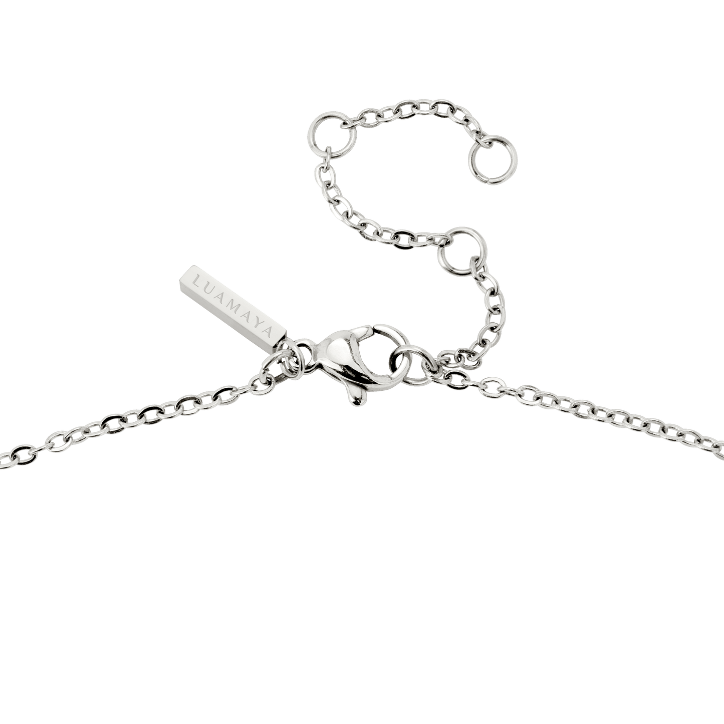 Floral Glow Choker Argento