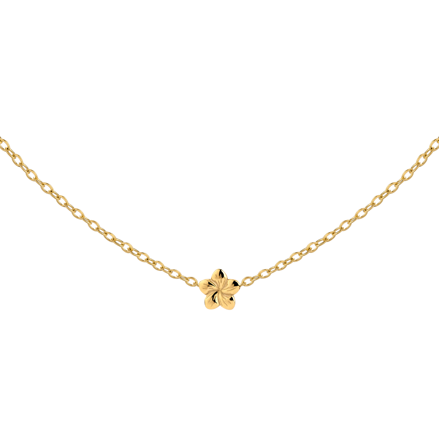 Floral Glow Choker Oro