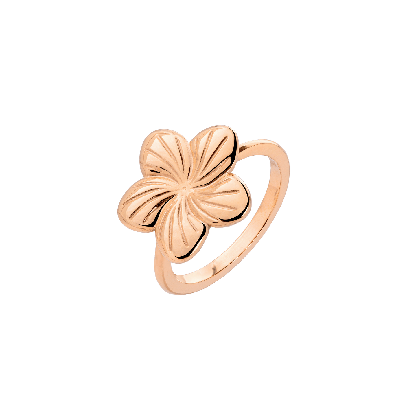 Floral Glow Anello Oro Rosa