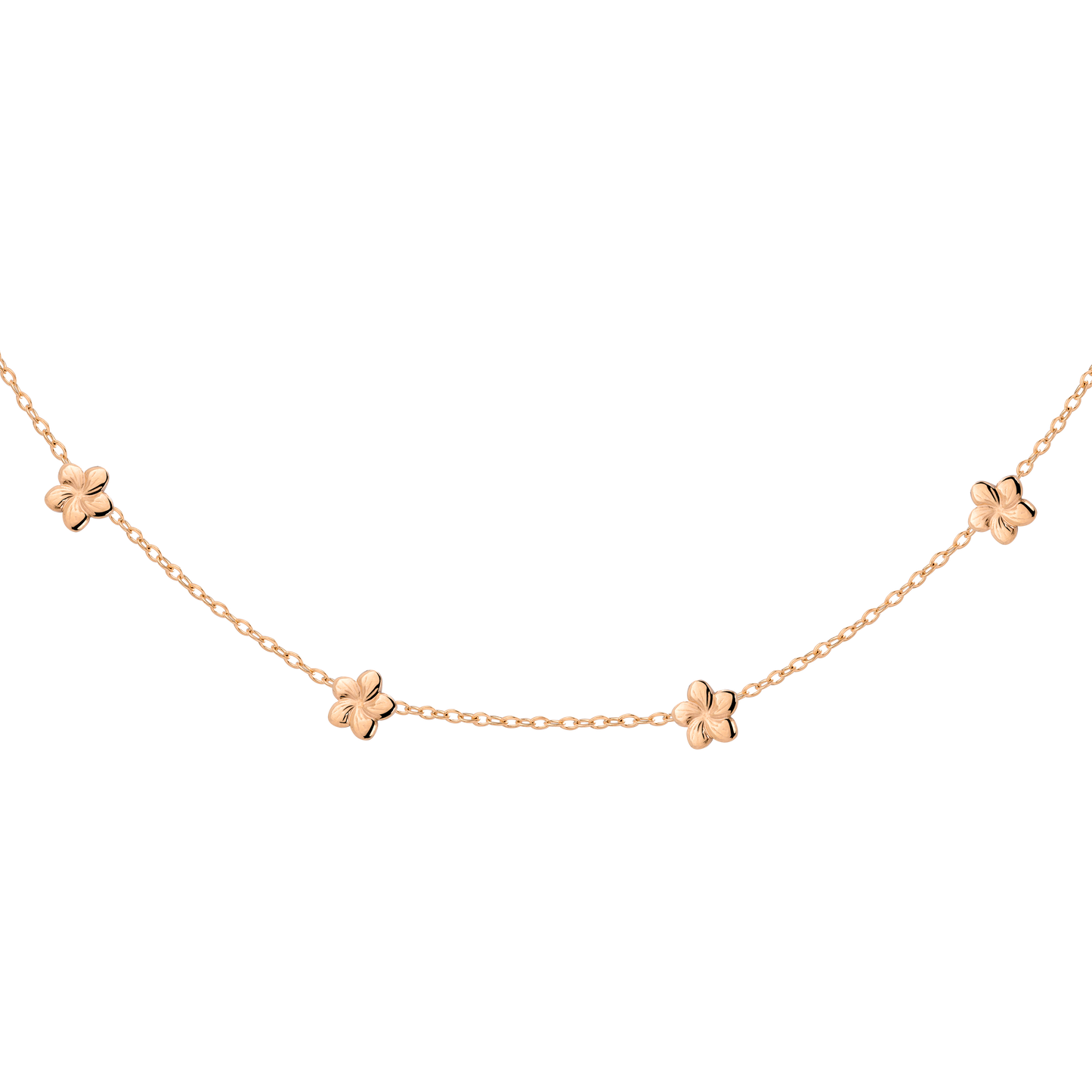 Meadow Choker Oro Rosa