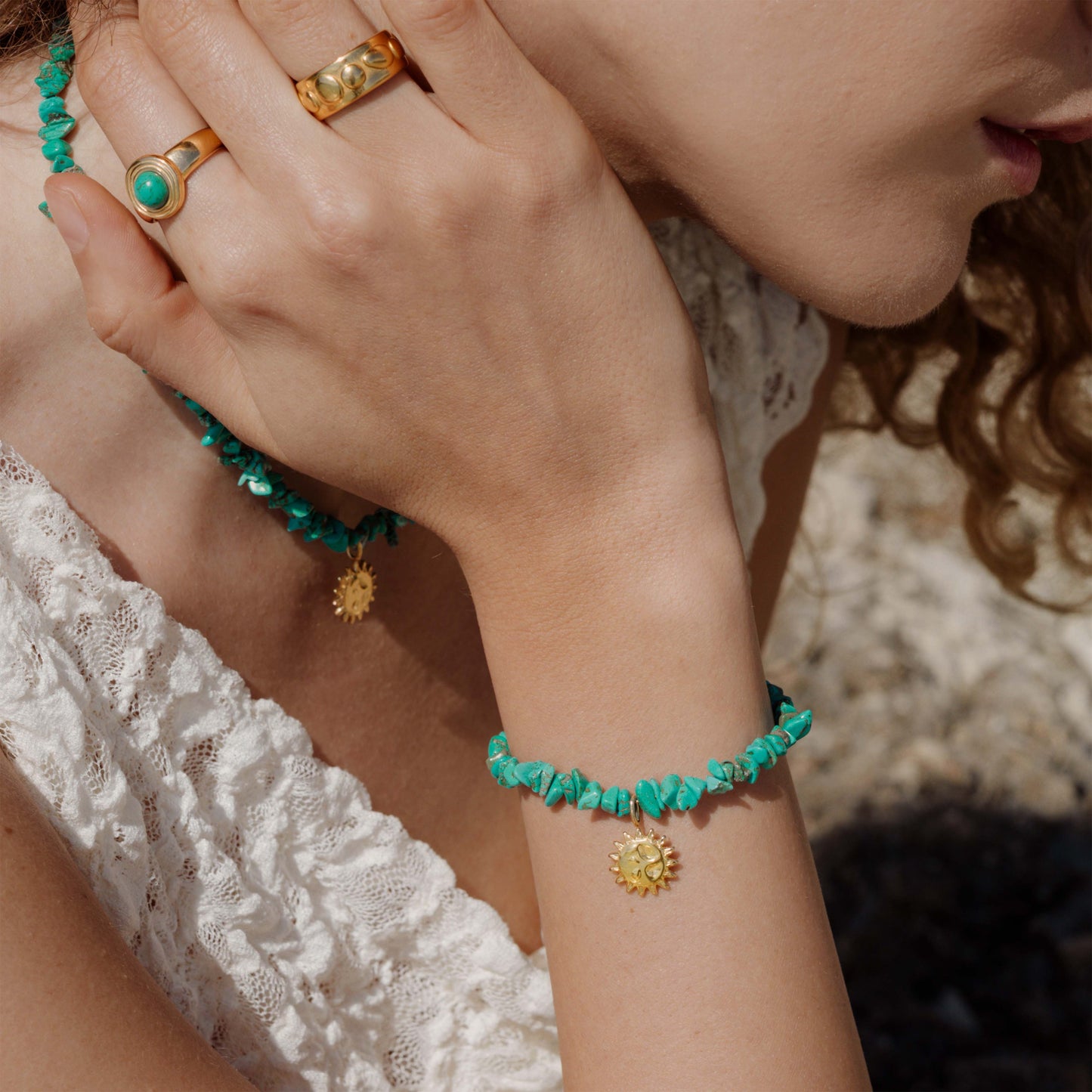 Blue Lagoon Bracciale Oro
