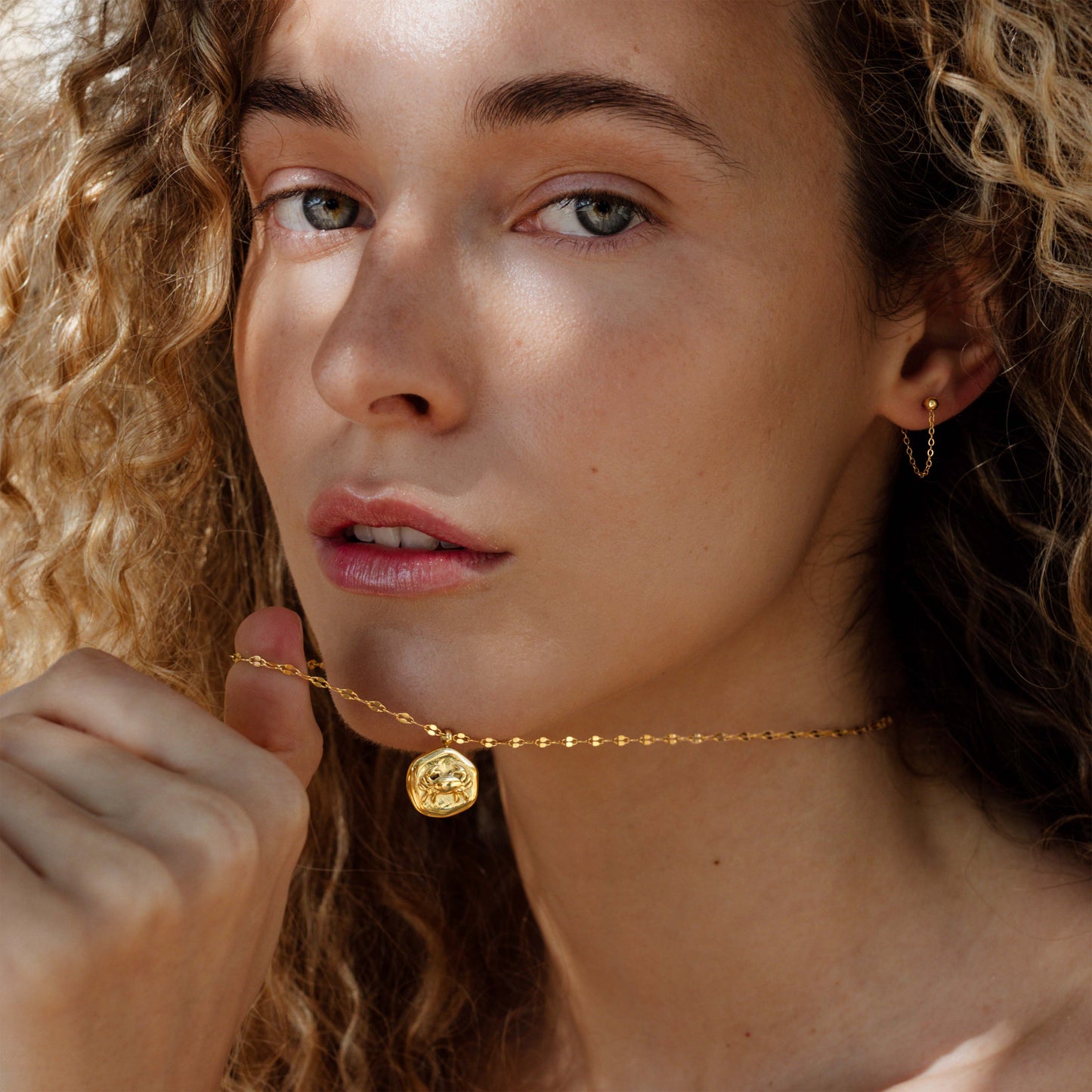 Crab Chaser Collana Oro