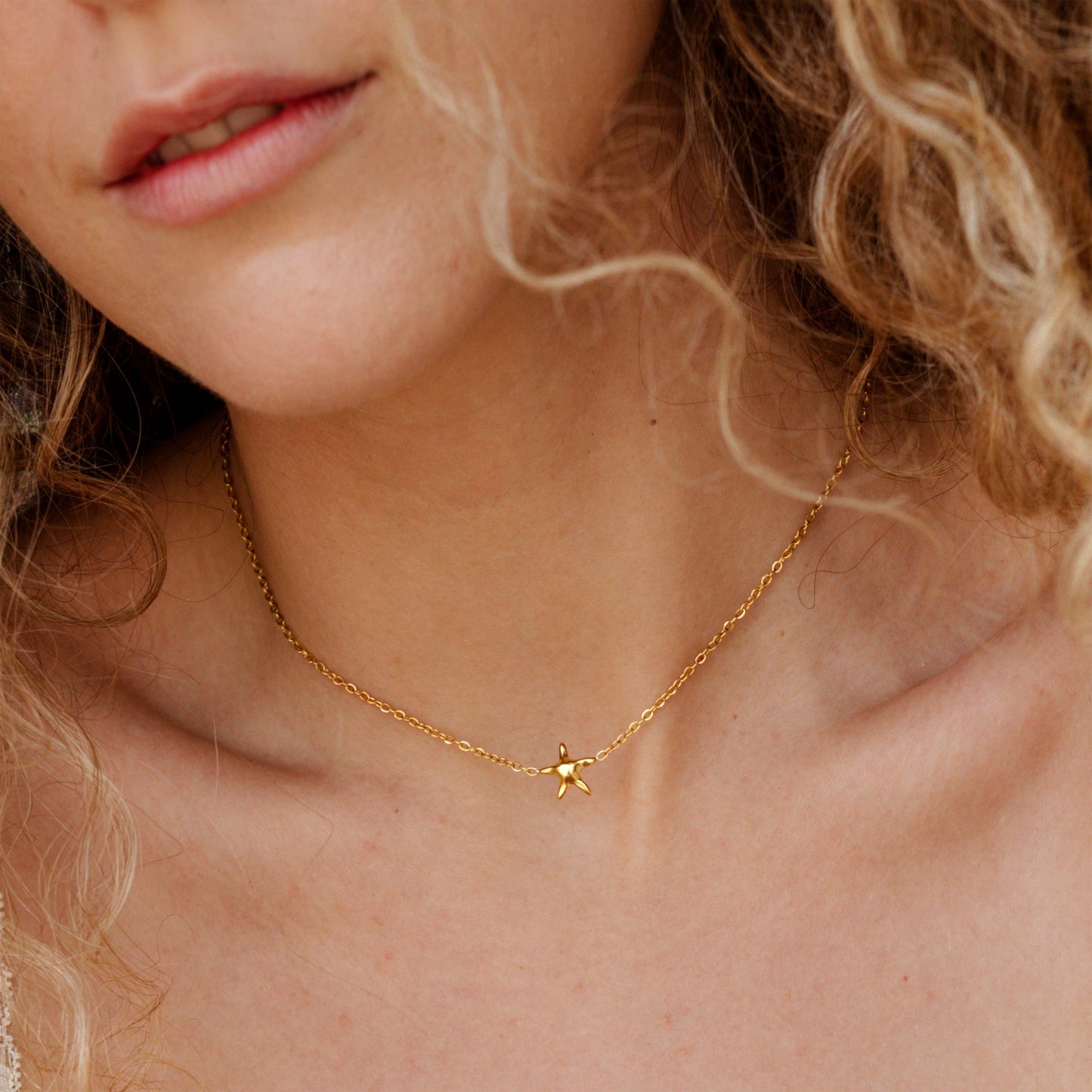 Sea Star Choker Oro