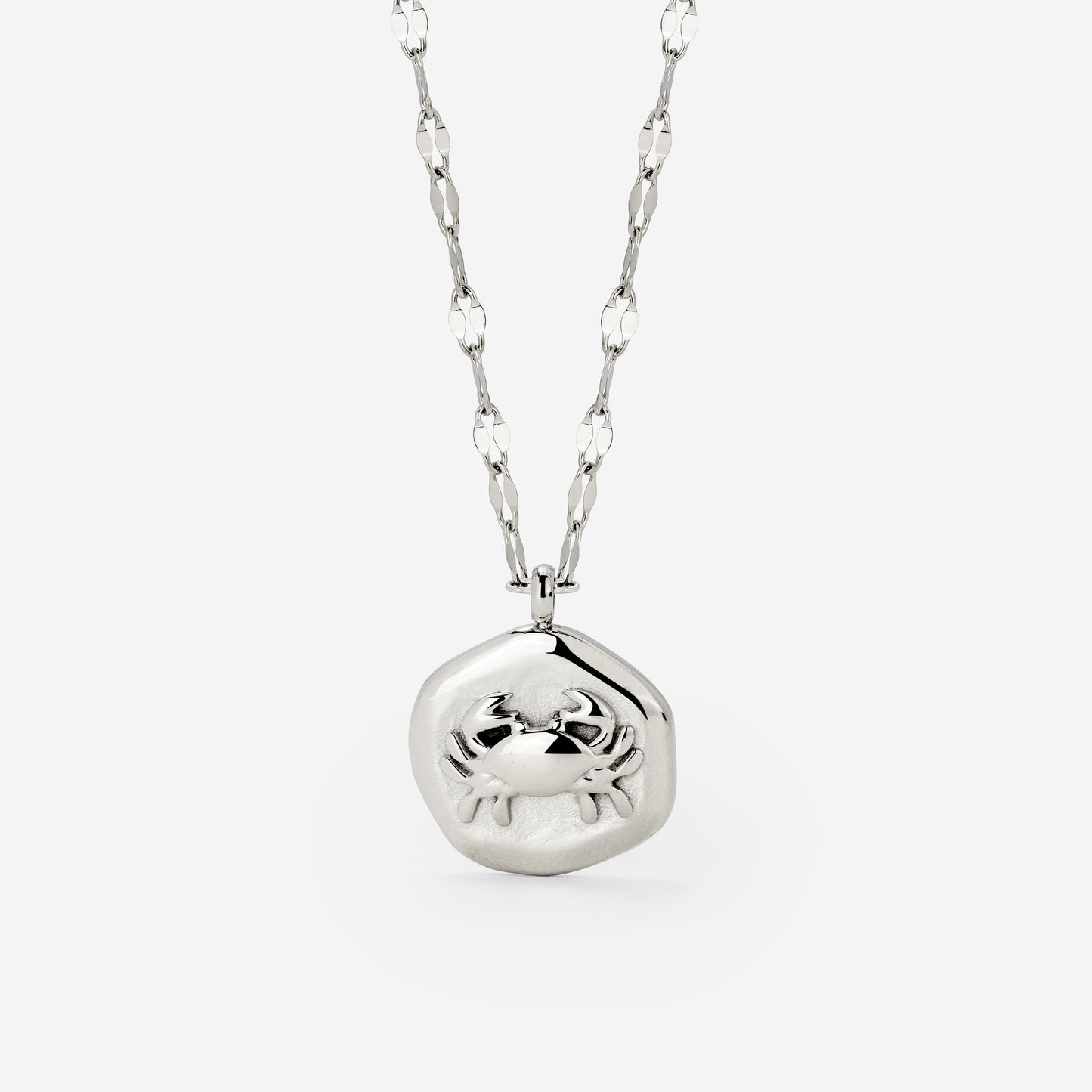 Crab Chaser Collana Argento