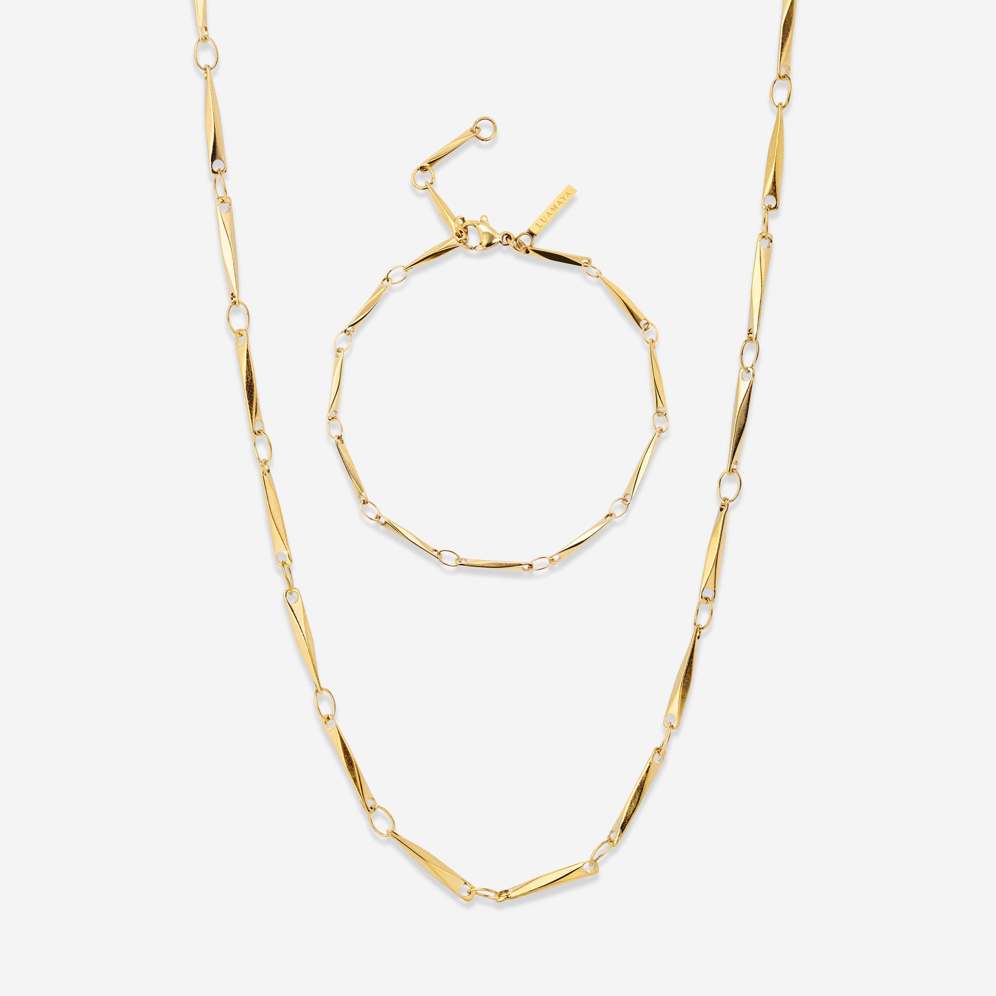 Curved Links Bundle Oro