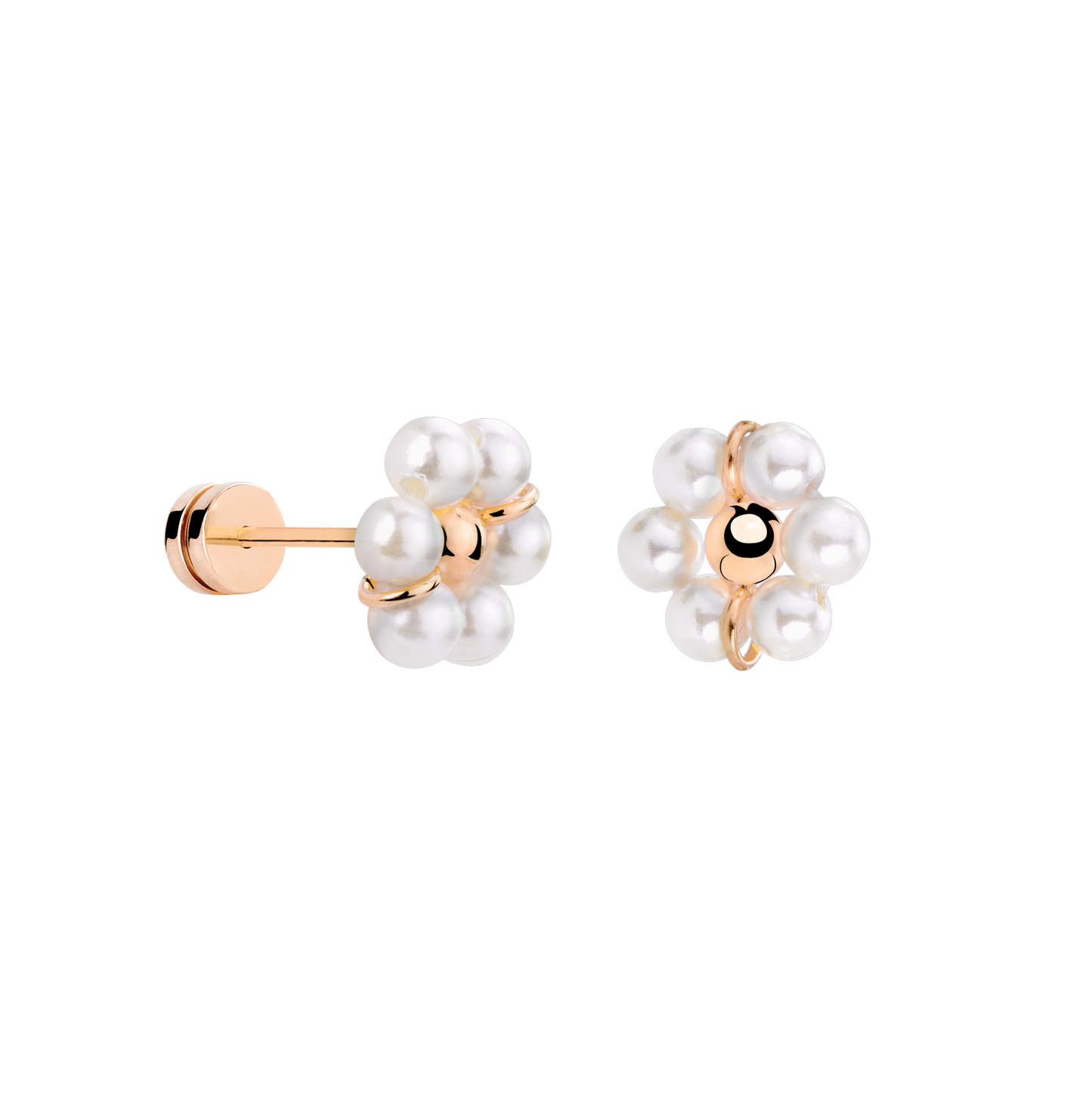 Daisy Orecchini Oro Rosa