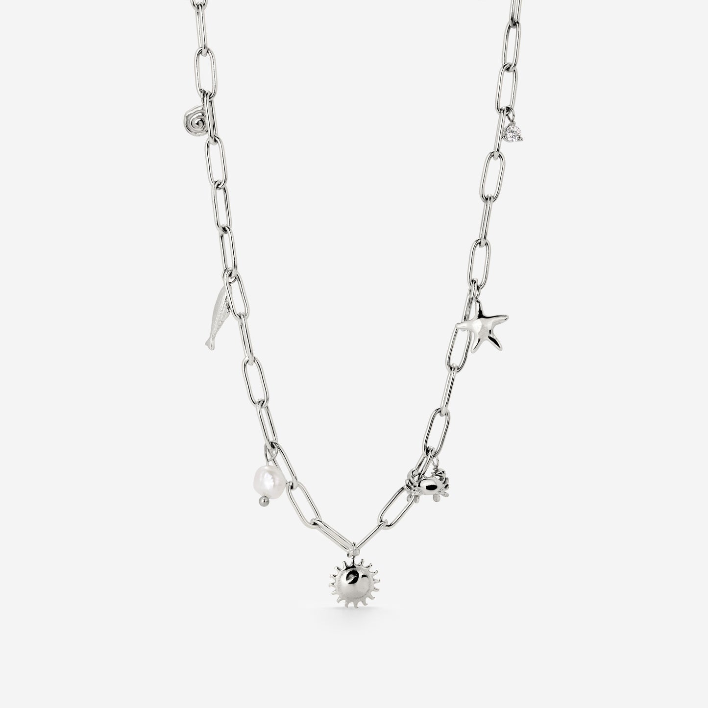 Seaside Treasures Collana Argento