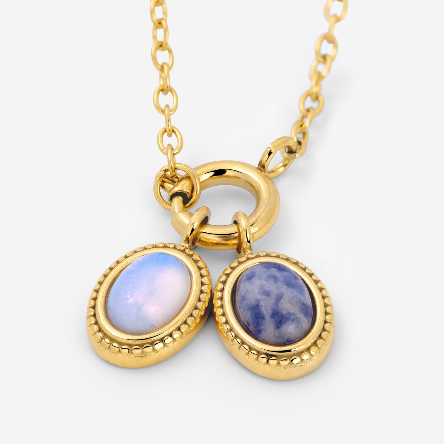 Classic Chain Charm Collana Set