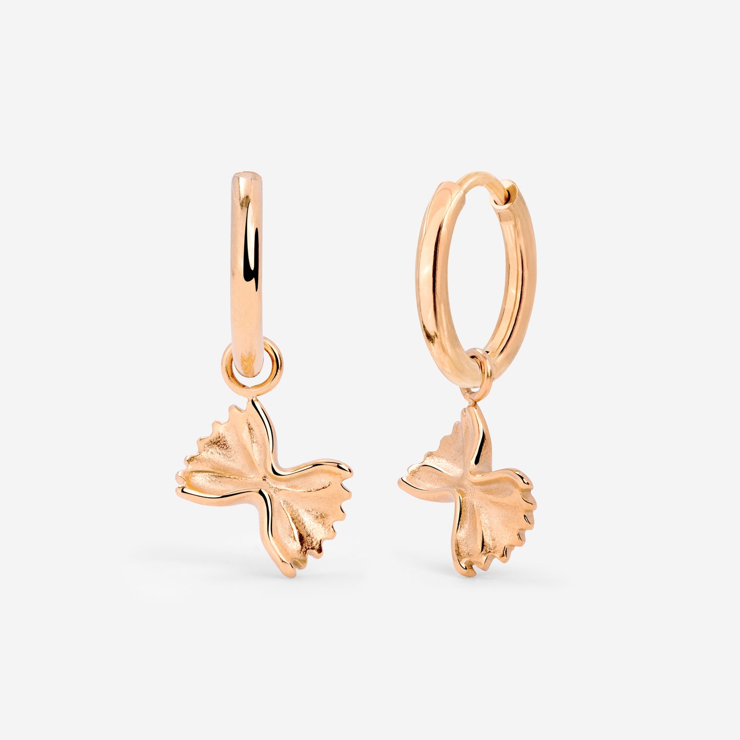 Farfallissimo Hoop Set Small Oro Rosa