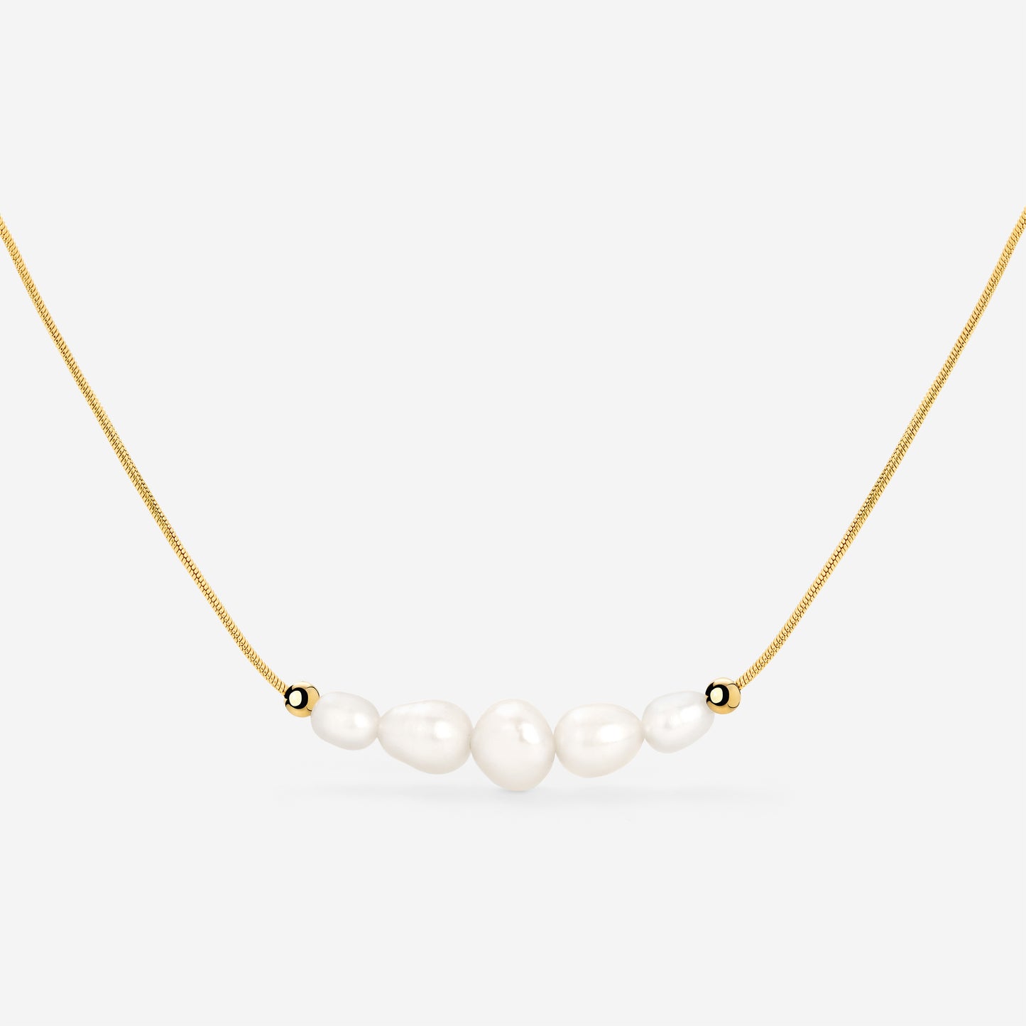 Pearlessence Choker Oro
