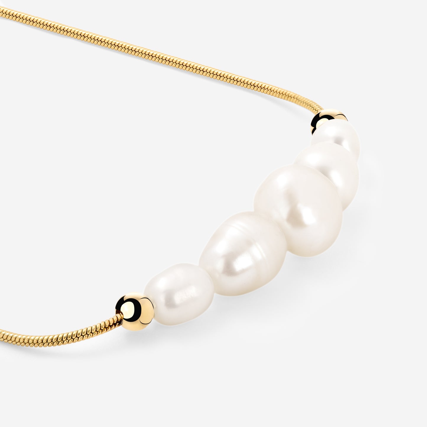Pearlessence Choker Oro
