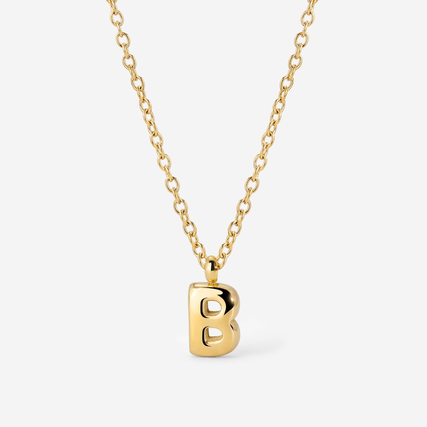 Bubble Letter Collana Oro