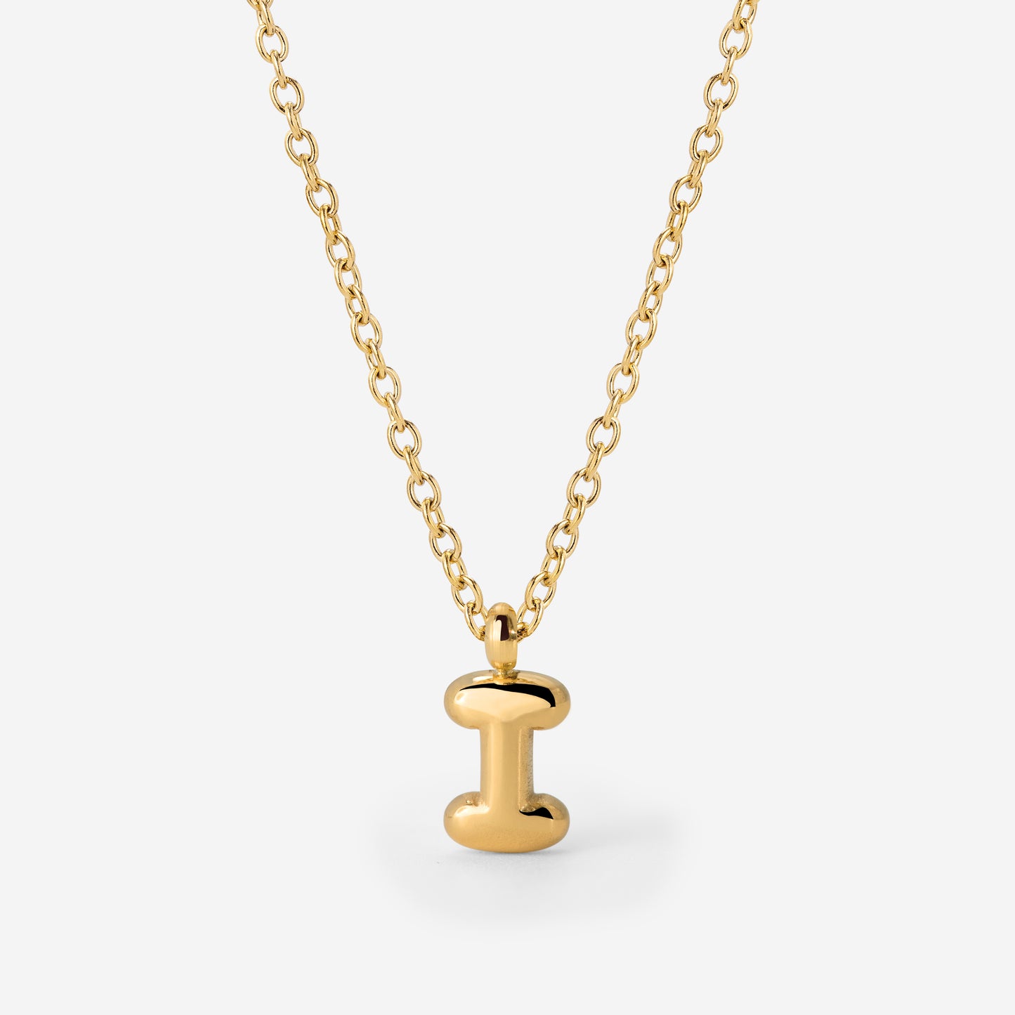 Bubble Letter Collana Oro