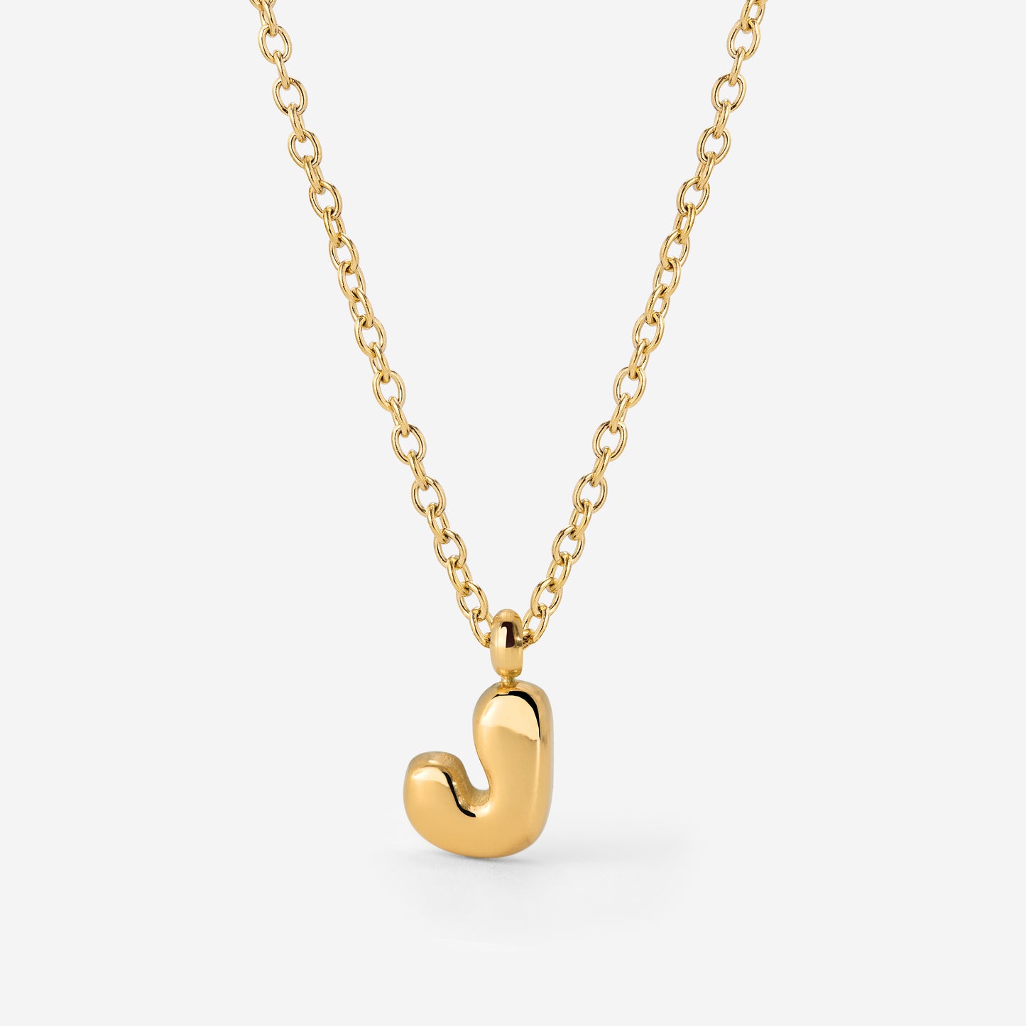 Bubble Letter Collana Oro