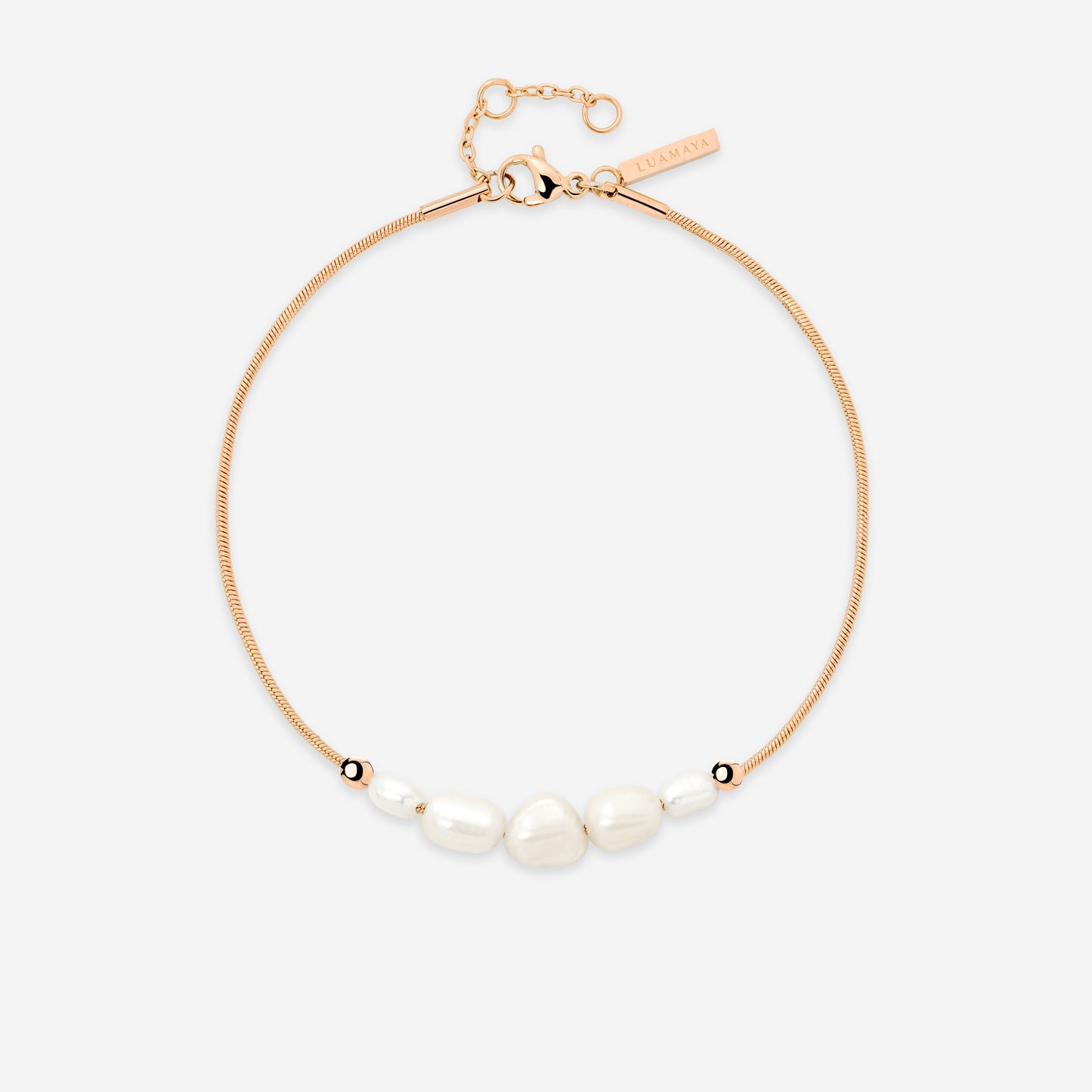 Pearlessence Cavigliera Oro Rosa