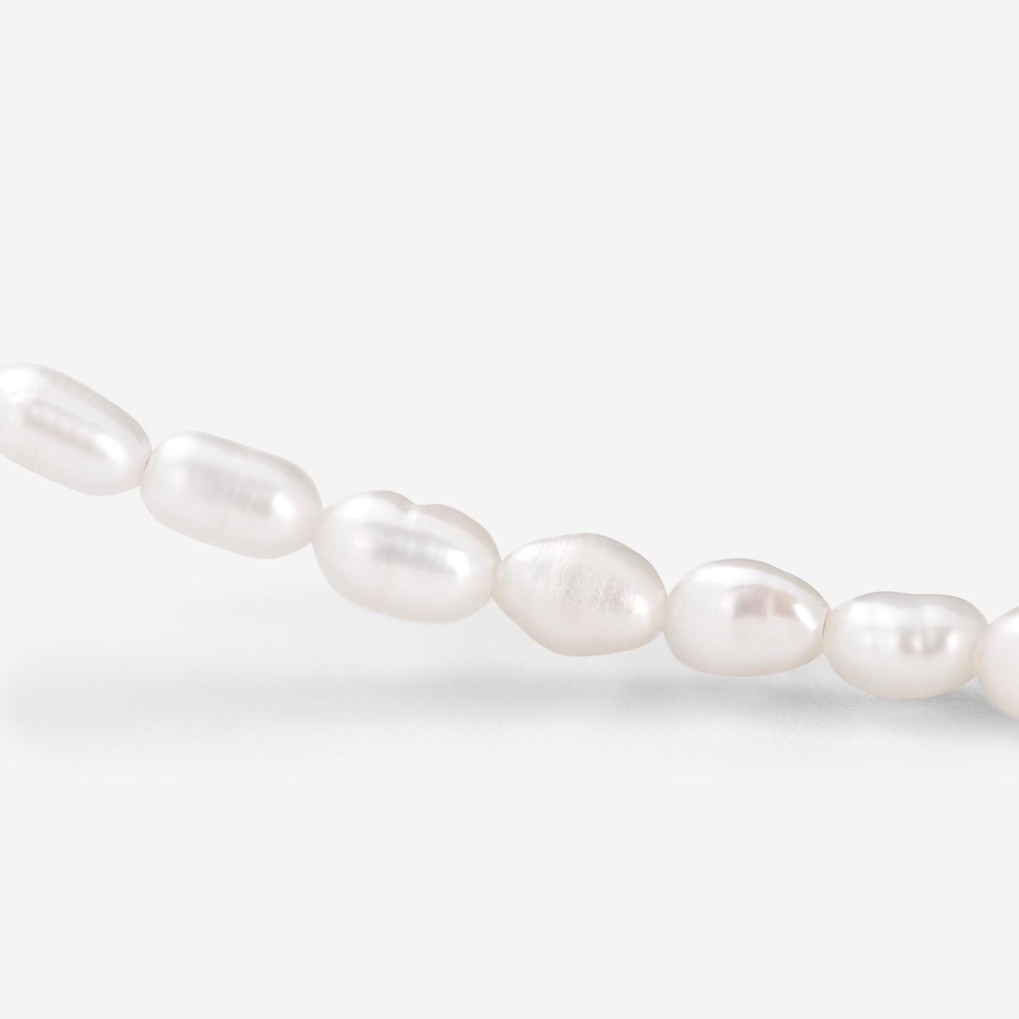 Perlita Choker Argento