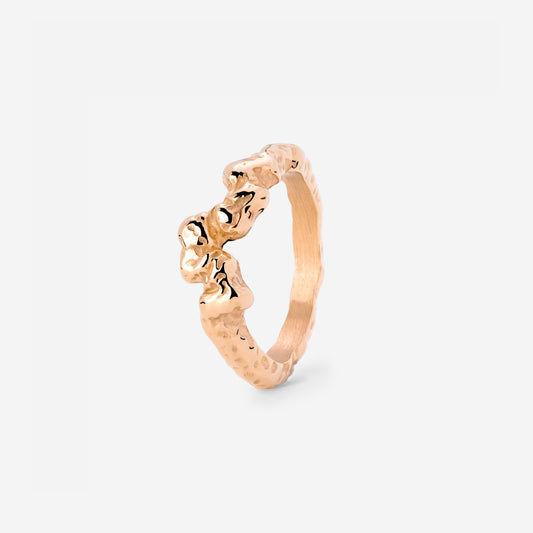 Reef's Whisper Anello Oro Rosa
