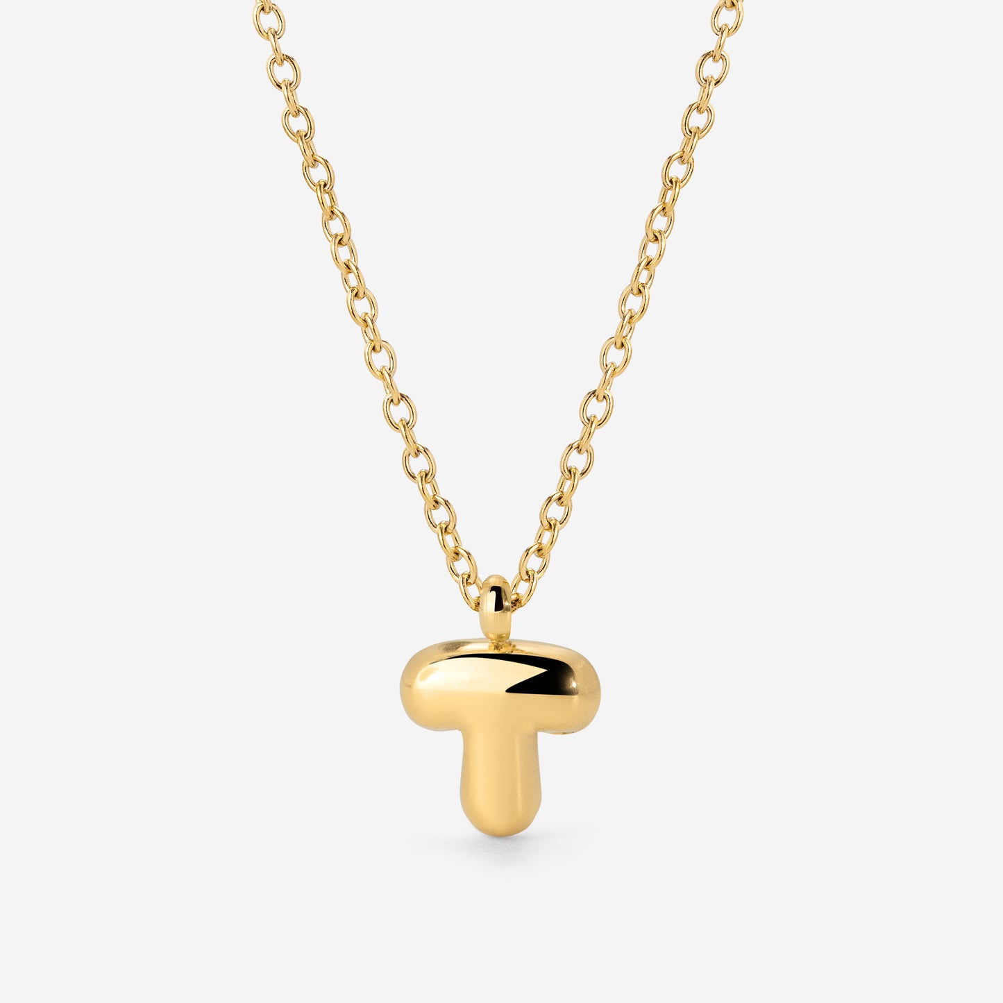 Bubble Letter Collana Oro