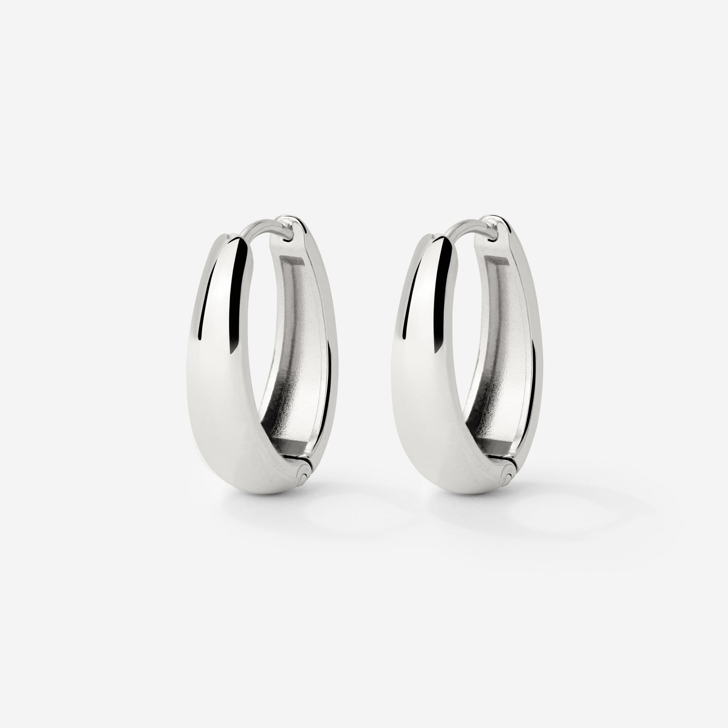 Seeker Hoops Argento