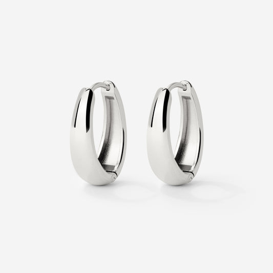 Seeker Hoops Argento