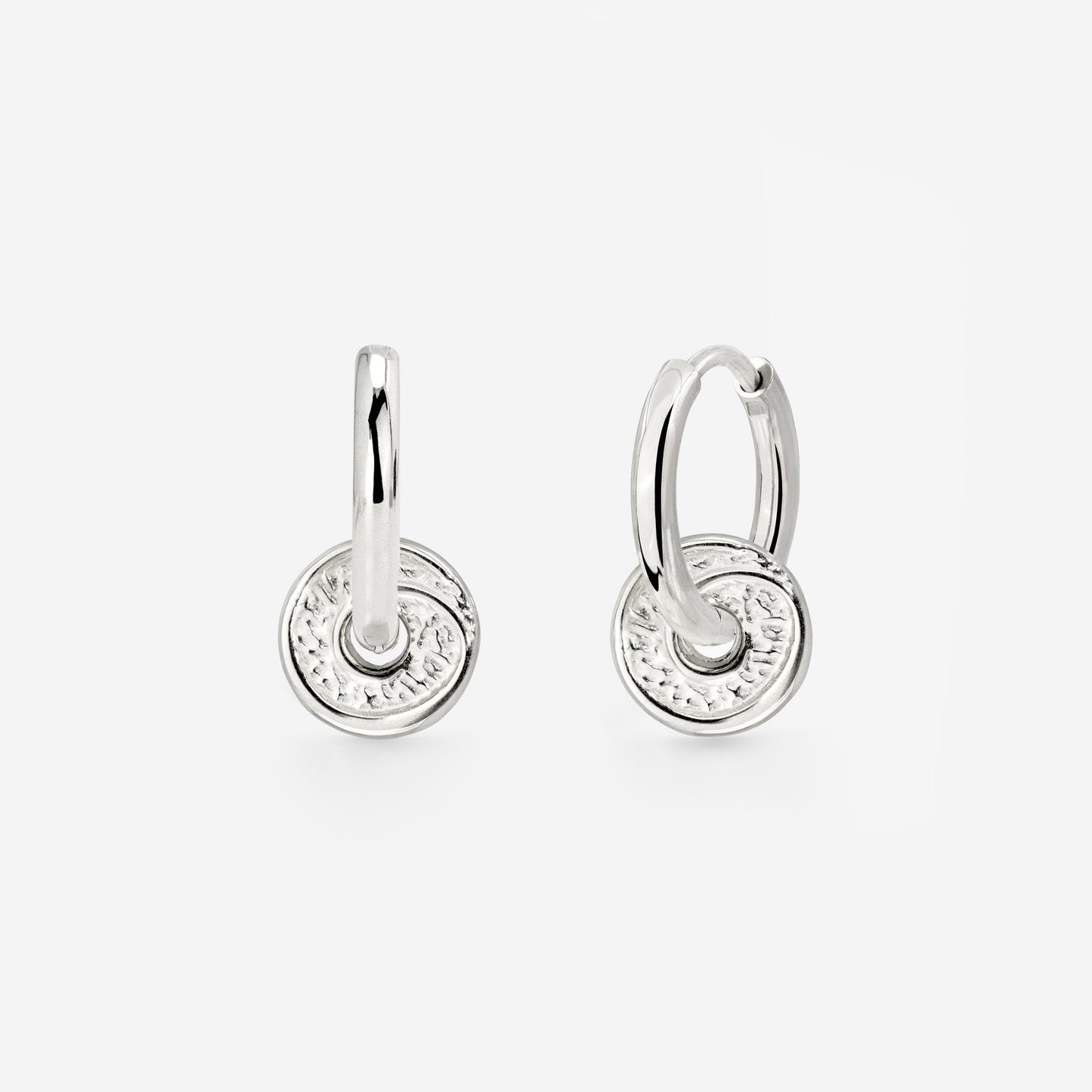 Swirl'n Hoop Set Small Argento