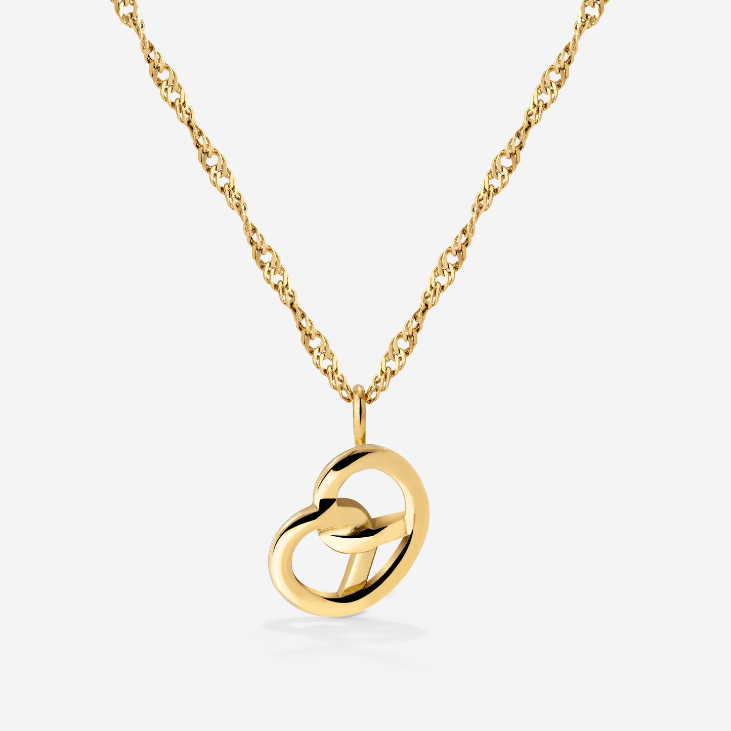 Bedazzle my Pretzel Collana Oro
