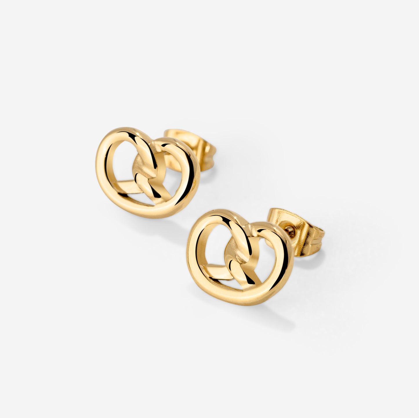 Pretzel Babe Orecchini Oro