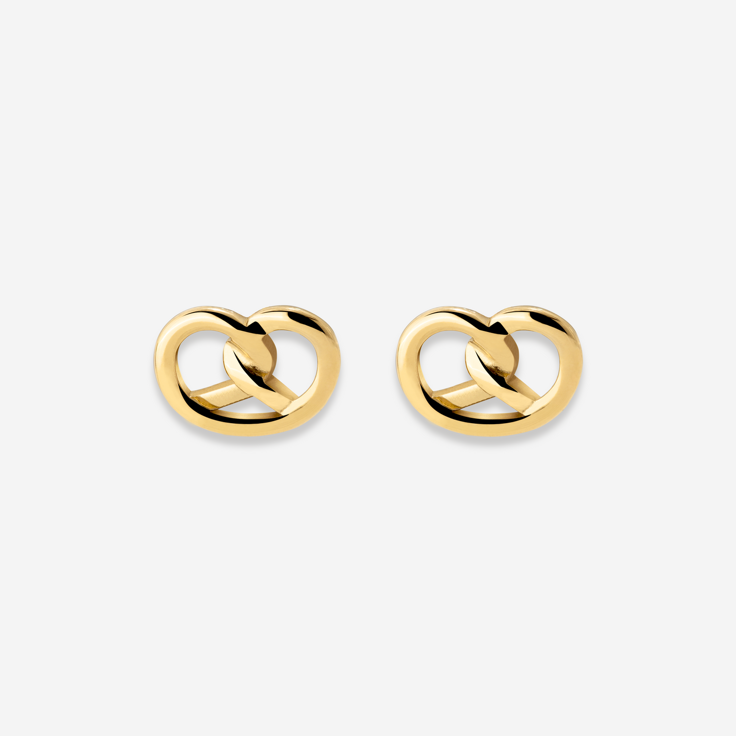 Pretzel Babe Orecchini Oro