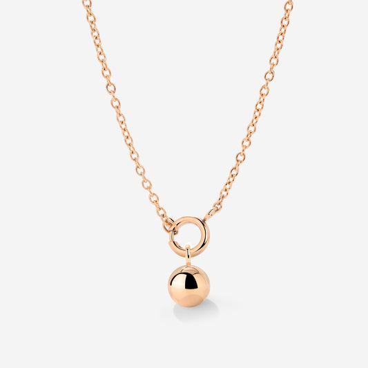 Bubbly Classic Chain Collana Set Oro Rosa
