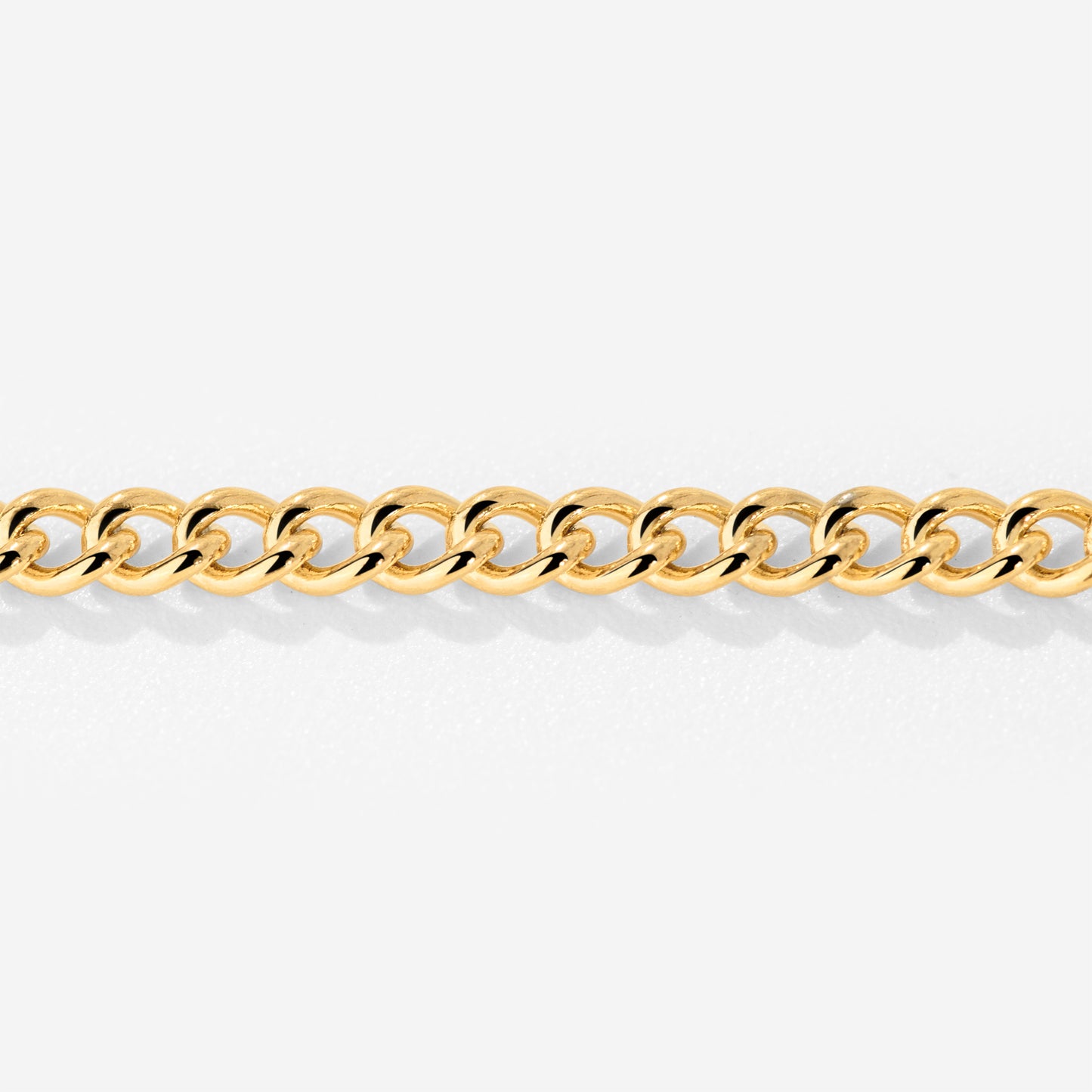 Curb Chain Collana Oro