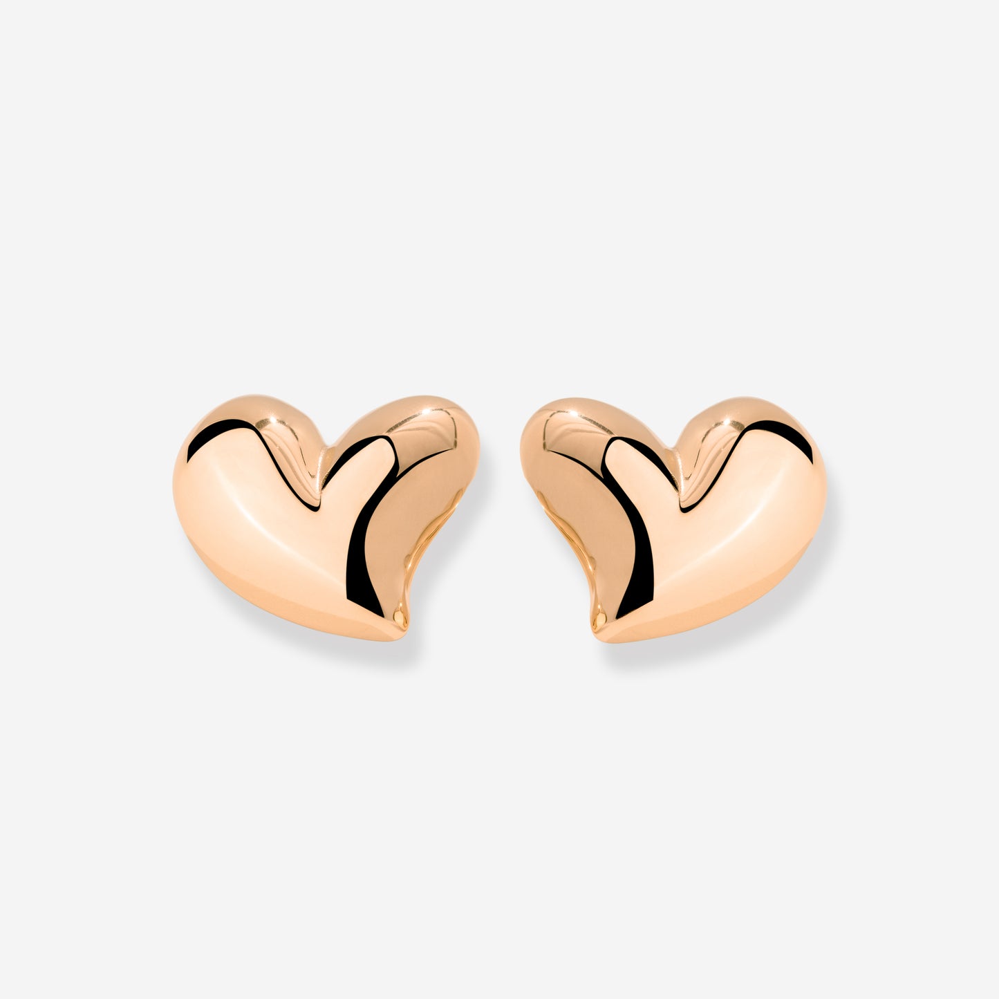 Heartie Orecchini Oro Rosa