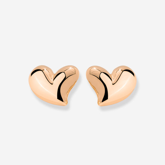 Heartie Orecchini Oro Rosa