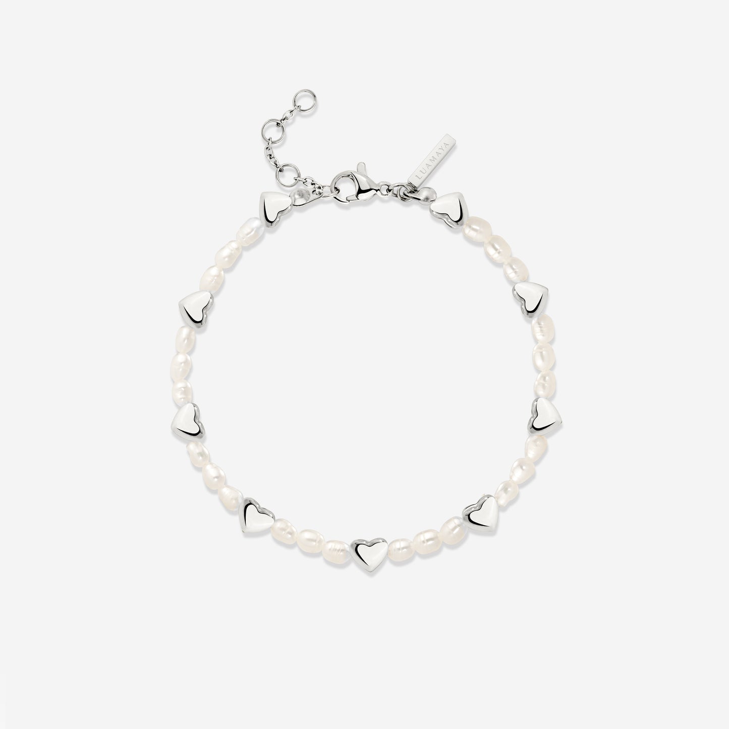 Love Pearls Bracciale Argento