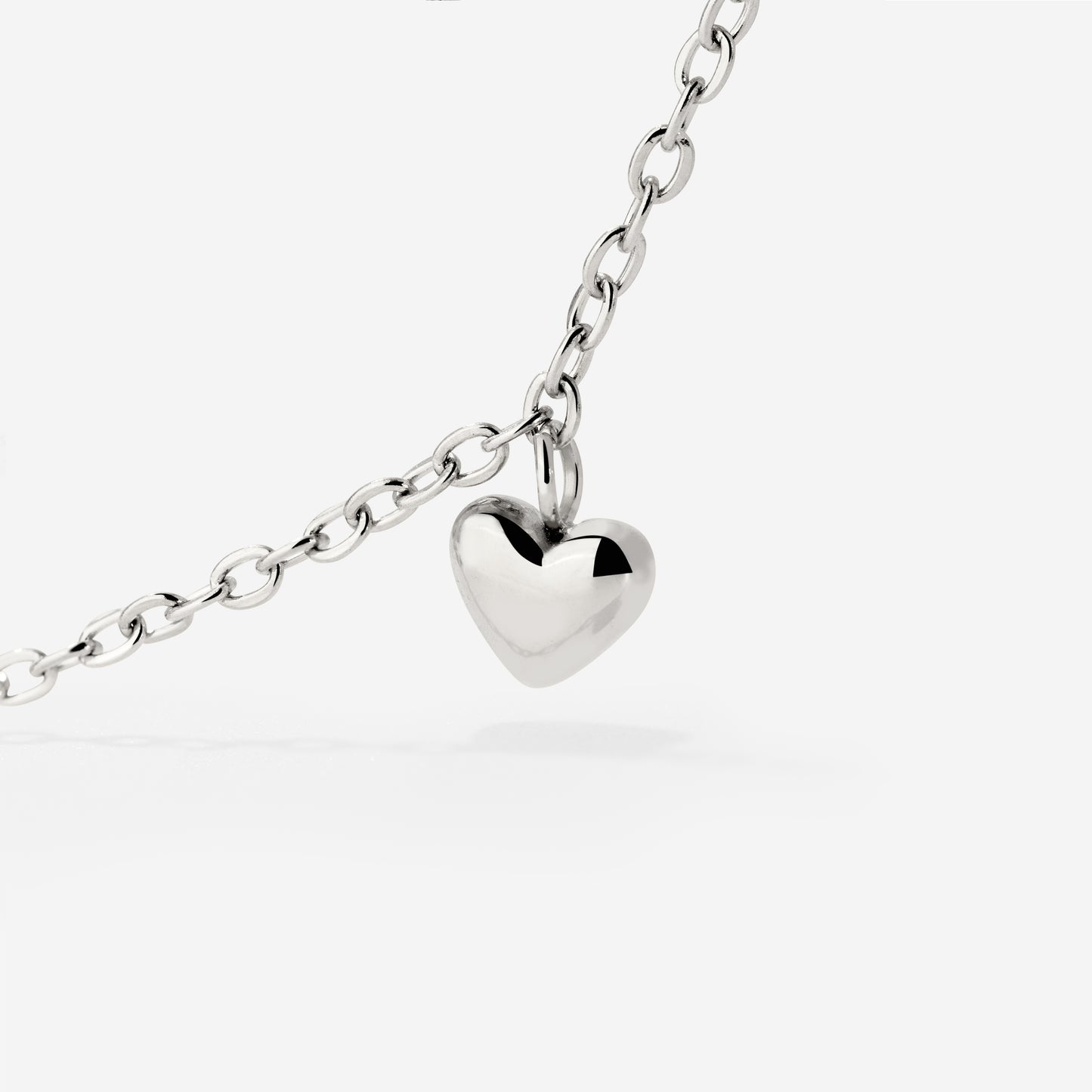 Lovely Heart Choker Argento