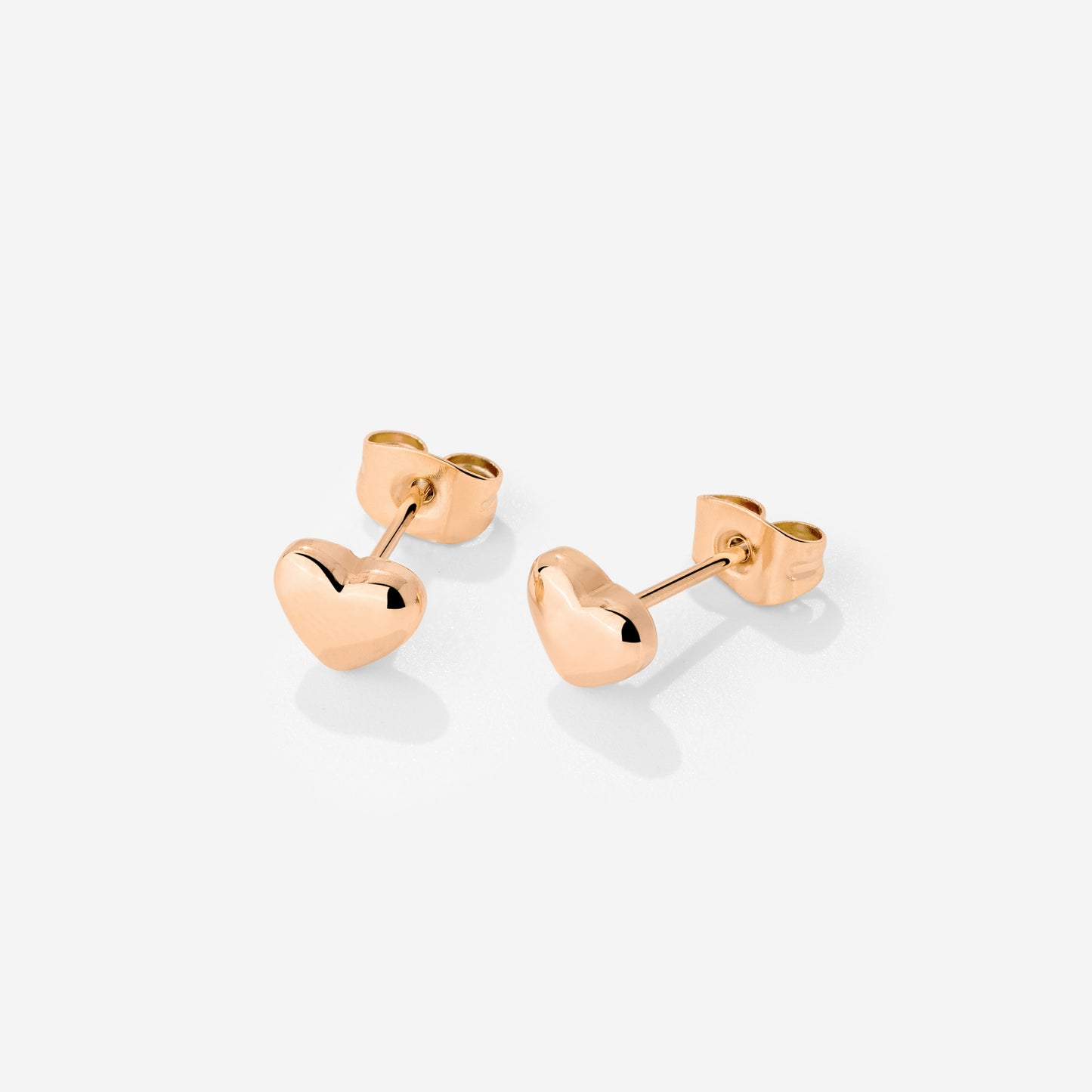 Lovely Heart Orecchini Oro Rosa