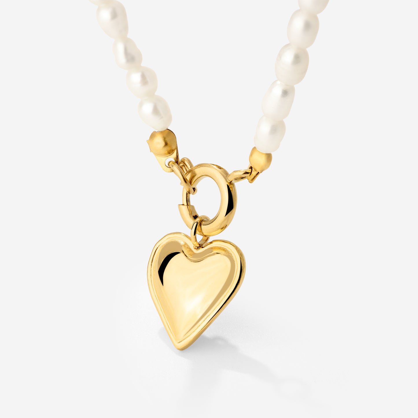 Heartie Pearly Collana Set Oro