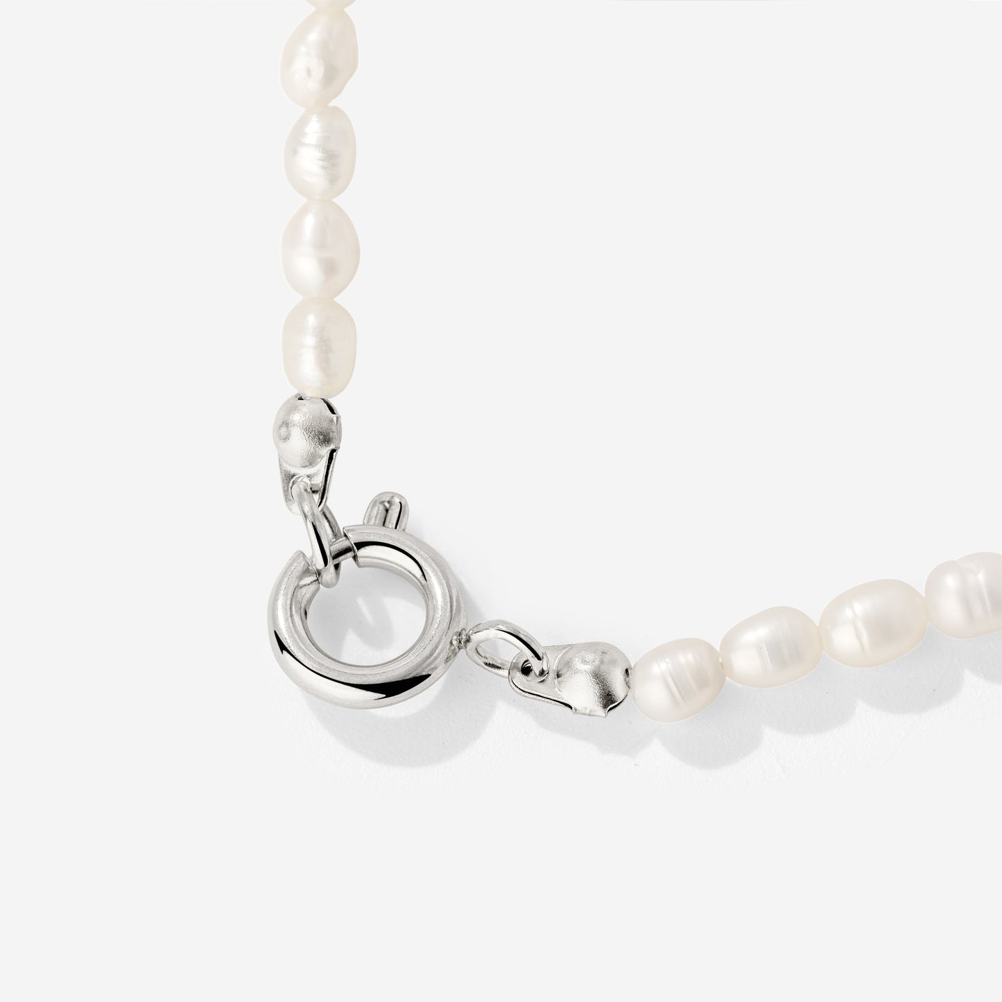 Pearly Charm Collana Argento