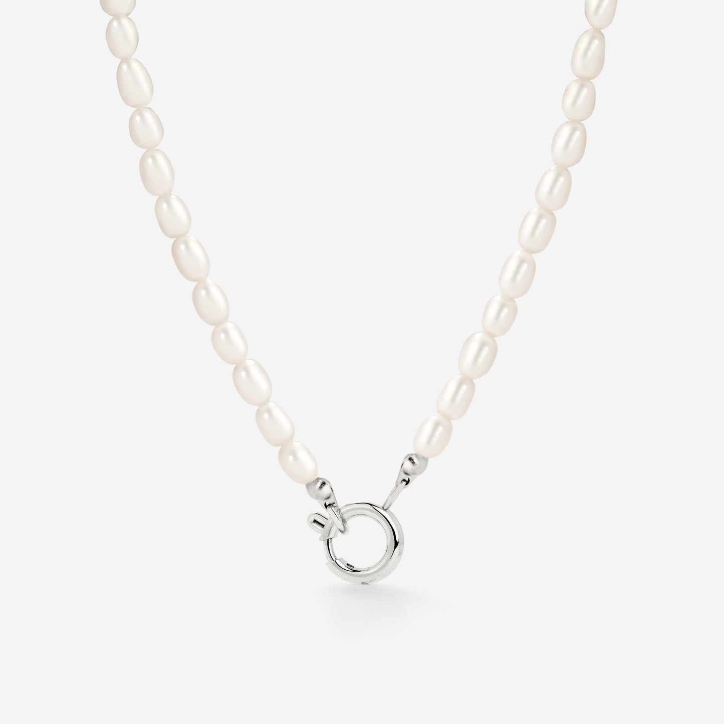 Pearly Charm Collana Argento