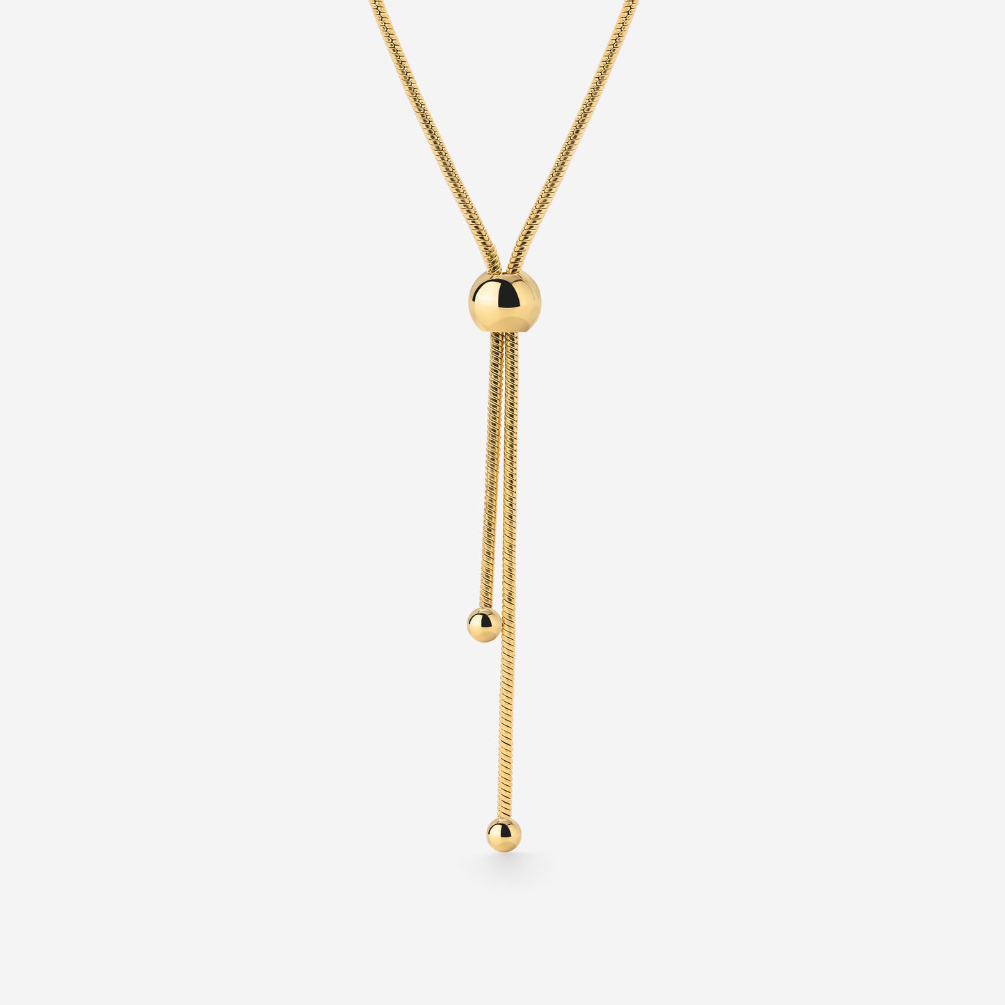 Simple Elegance Y-Collana Gold