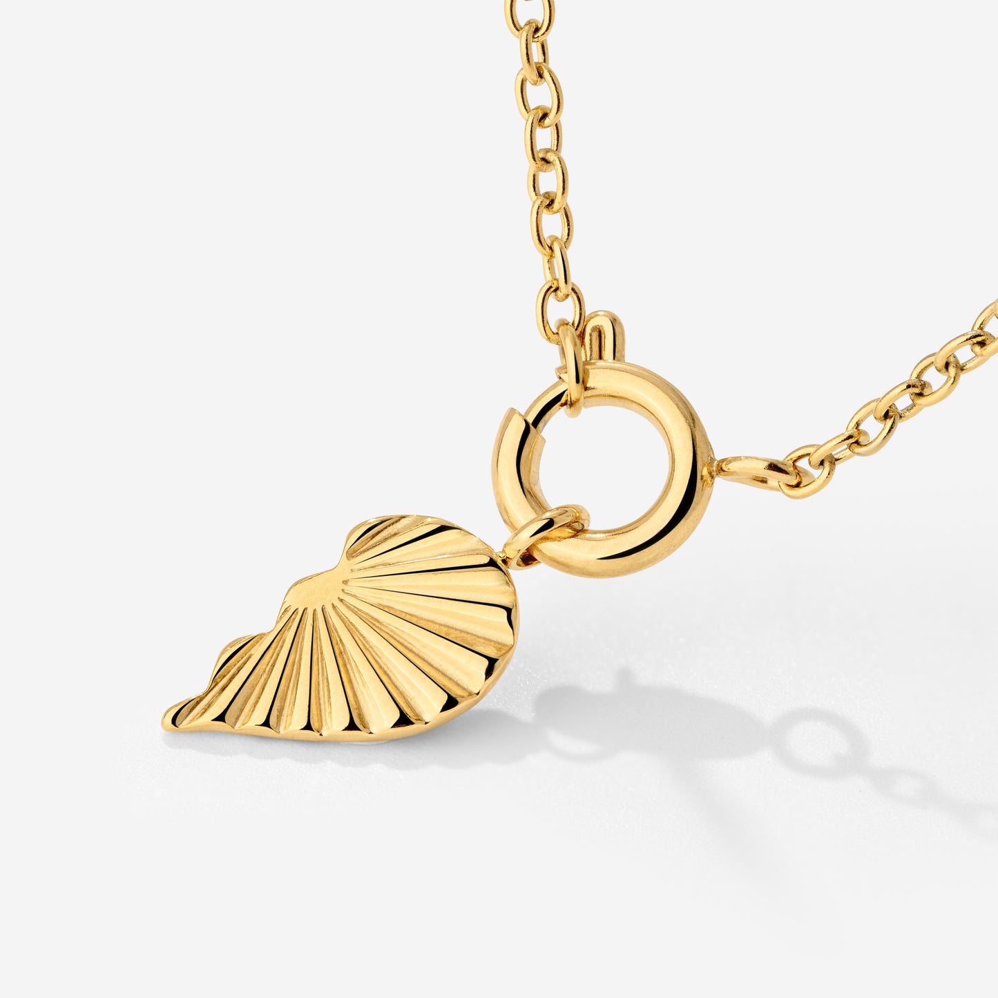 Twin Flame Right Classic Chain Collana Set Oro