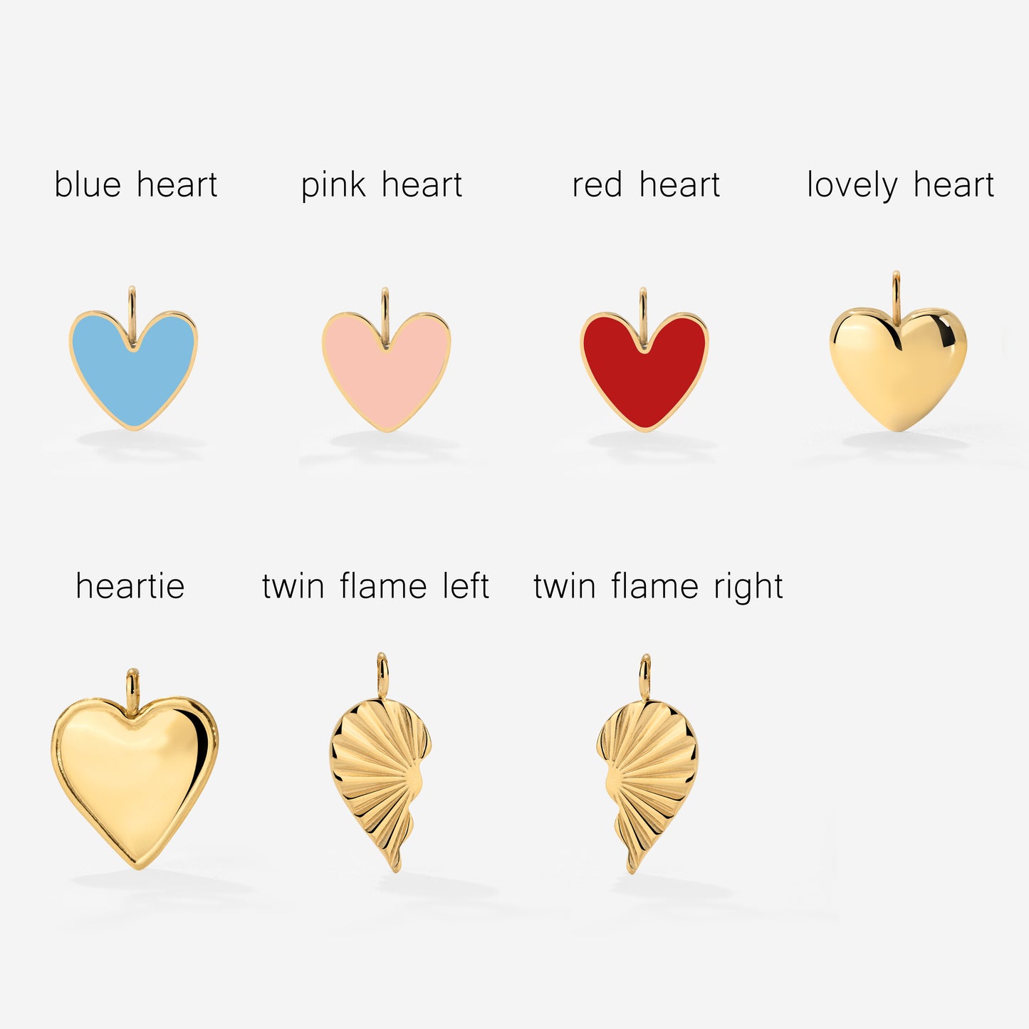 Classic Chain Charm Collana Set