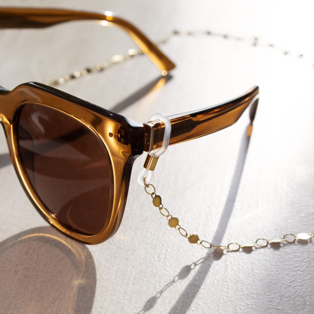 Catena per occhiali da sole Spring Babe Oro