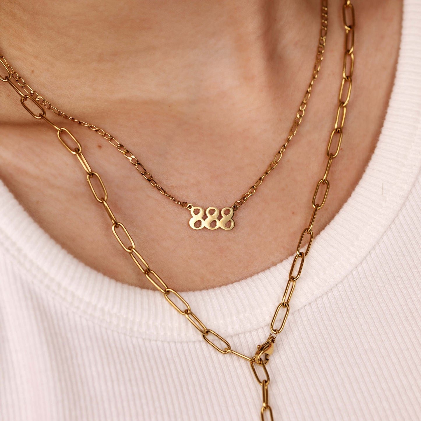 Angel Number Collana Oro