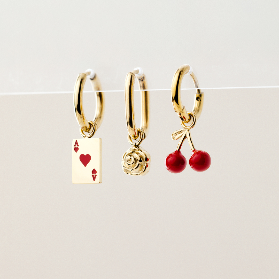 Very Cherry Hoop Set Baby Oro