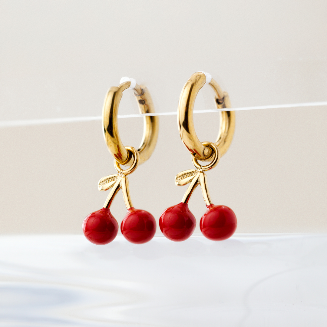 Very Cherry Hoop Set Baby Oro