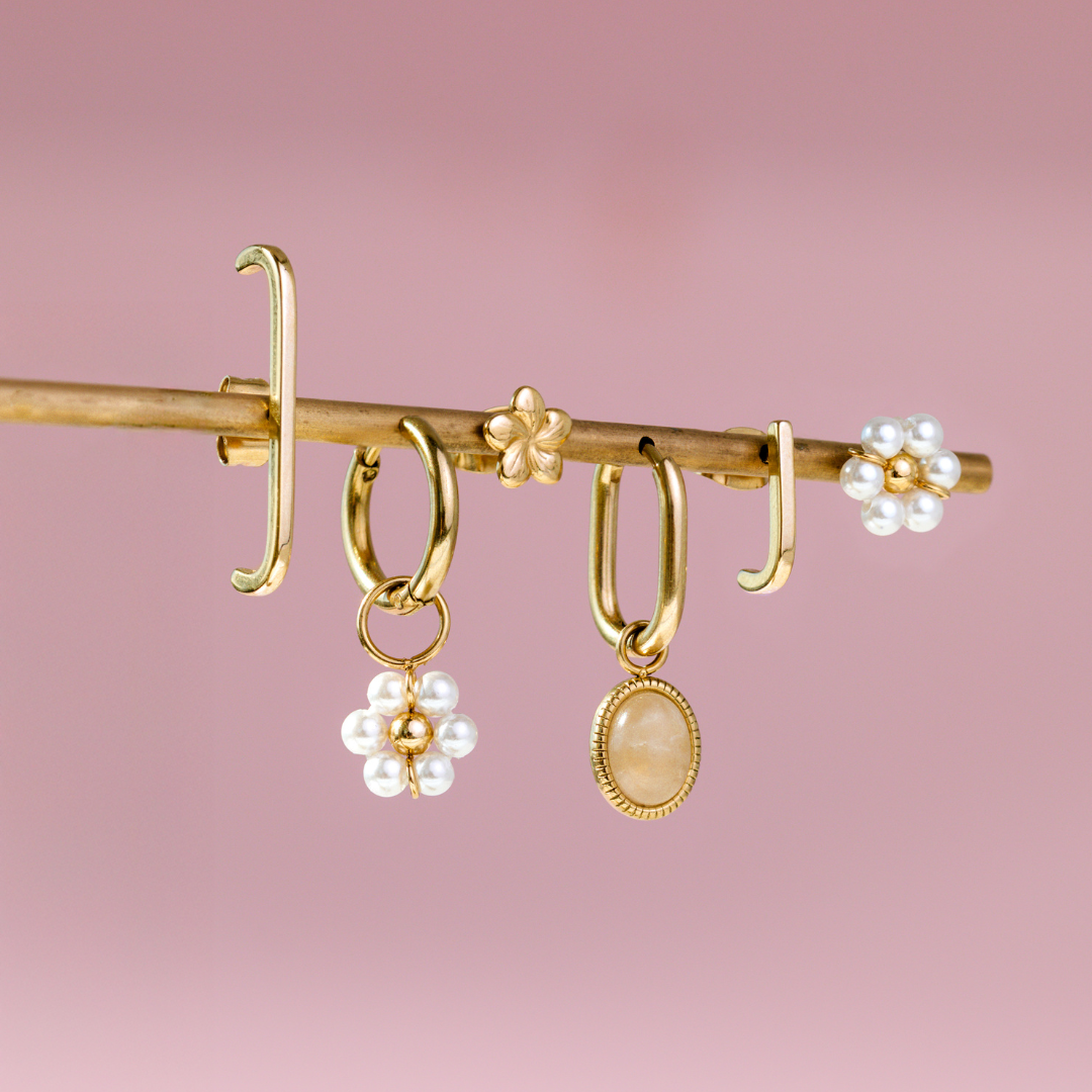 Soft Line Orecchini Oro Rosa
