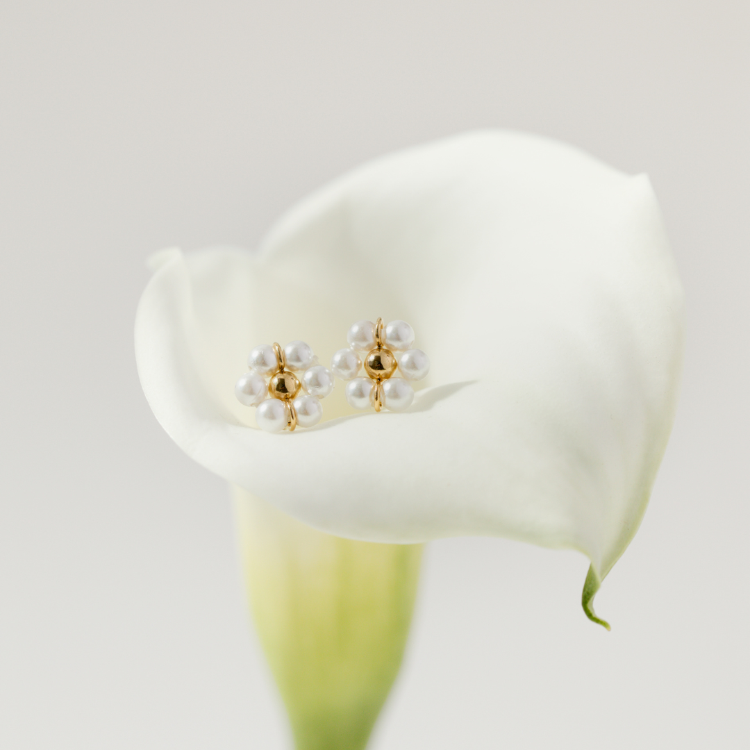 Daisy Orecchini Oro Rosa